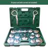 Steel Engine Oil Filter Wrench Set - Cap Style Auto Maintenance Tool