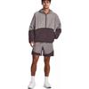 Under Armour Rush Colorblock Half-Zip Web-Hoodie Herren Trainingssportbekleidung Oberteile Grau 1379678-294