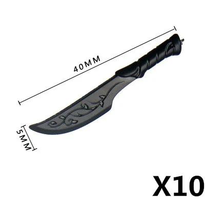 Militär Bausteine Mittelalter Mittelalterlicher Soldat Spartaner Krieger Kreuzritter Ritter Figuren Waffen Schwert Speer Armbrust MOC