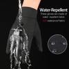 Warm touch screen winter gloves, durable for cold weather cycling and skiing, fashionable design outdoor sports, winter accessories and equipment