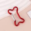 Colored Aluminum Bone-Shaped Carabiner Keychain - Dog Bone Gift Accessory