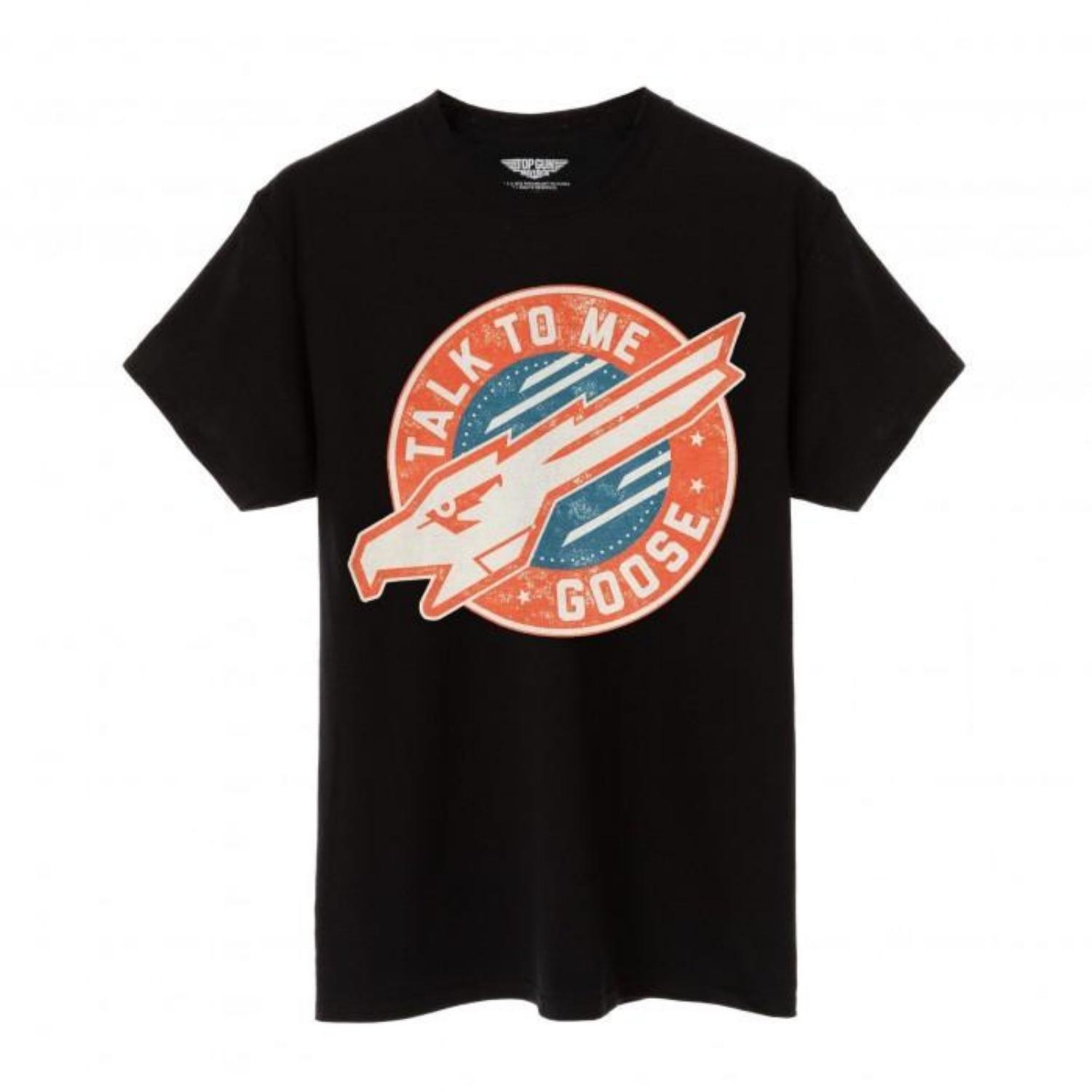 Top Gun_ Maverick Mens Talk To Me Goose T-Shirt S разноцветный