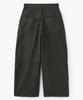 COFWI Jonos Multi-Tuck Wide Pants Charcoal Brown