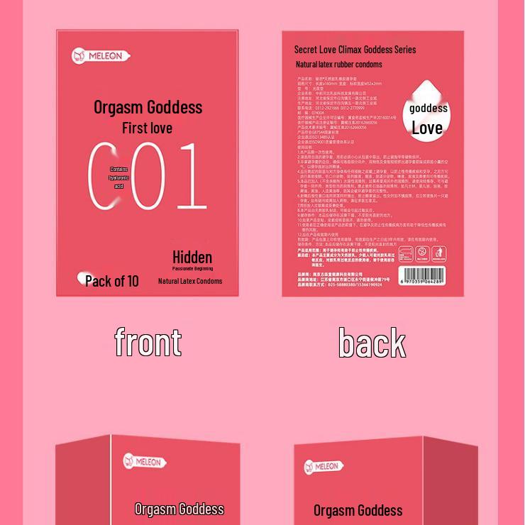 Secret Love King Delay Condoms: Long-Lasting, Ribbed, Cat Tongue Texture, Large Particles, Adult Products.