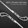 1pcs Detachable Chicken Tail Saw Garden Gardening Saw Tree Felling Fast Cutting Labor-saving Wood Working Swallow Tail Saw