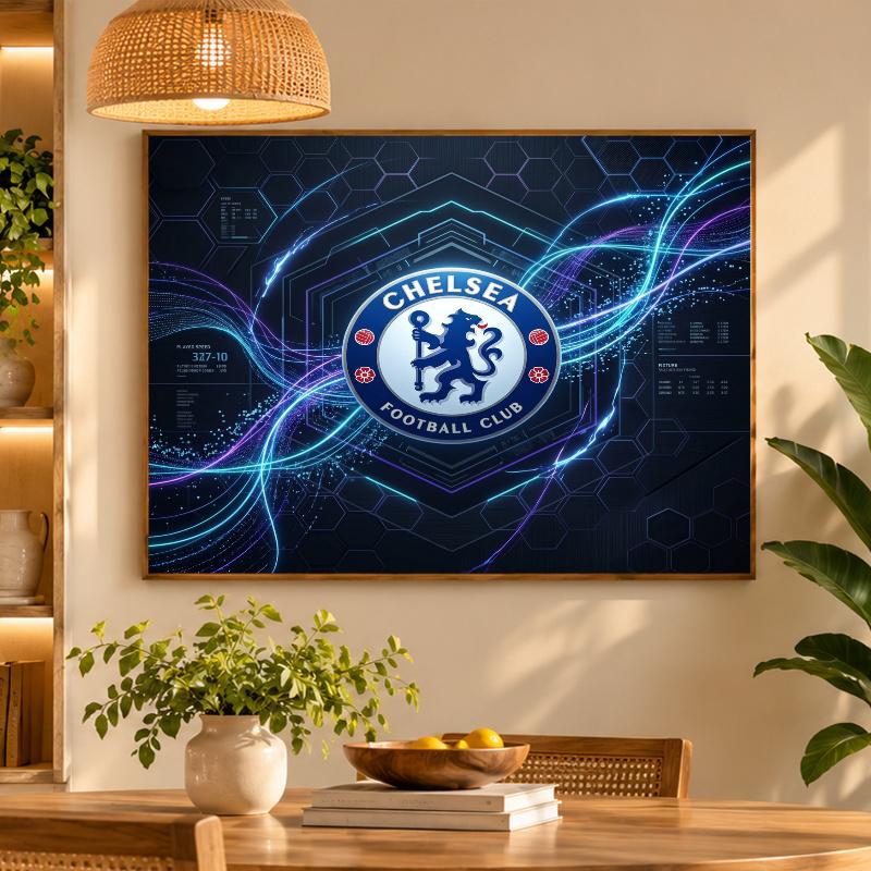 5D Diamond Painting Chelsea FC DIY Full Drill Diamond Art Kit Home Decoration