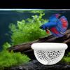 Hamaca Flotante para Pez Betta Escondite para Peces Cueva para Camarones Hamaca para Acuario Comedero y Lugar de Descanso para Peces Pequeños Camarones Corydoras