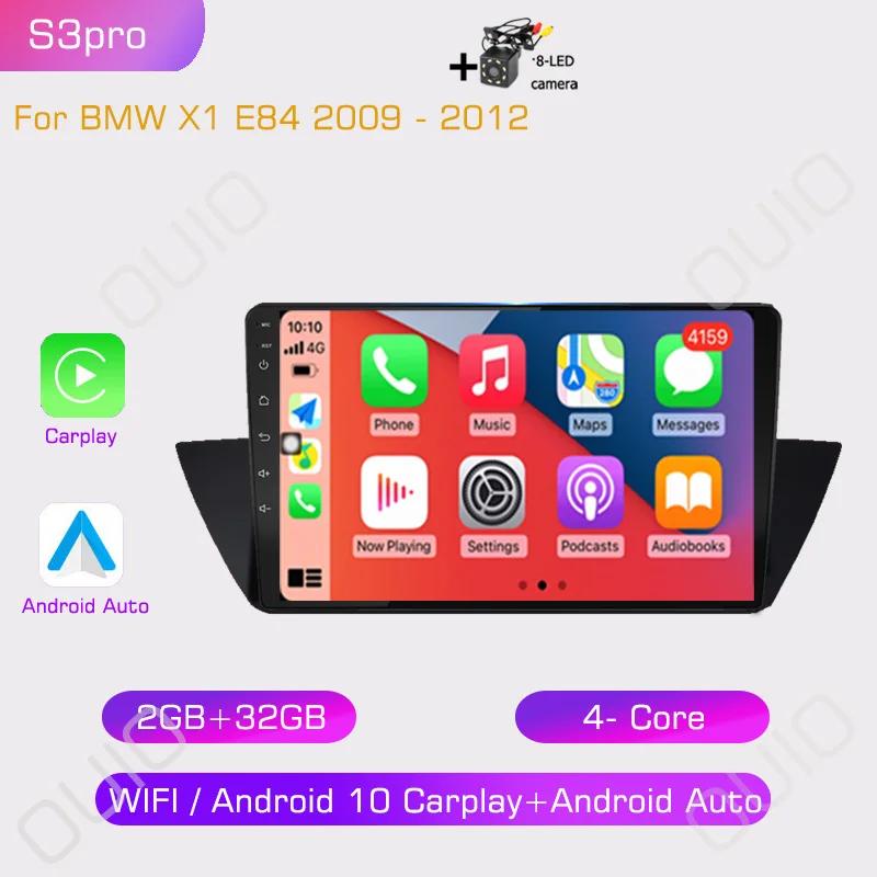 2din Android10 Car Radio Multimedia Player Carplay Auto GPS Navigation DSP NO DVD For BMW X1 E84 2009 2010 2011 2012