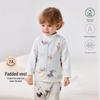 Cozy Cotton Toddler Vest: Sleeveless, Padded, Autumn/Winter Style