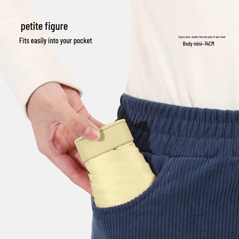 MAYDU M6113 Five-Fold UV Protection Card Umbrella