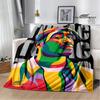 2PAC Hip -hop Singer Fashion Printed Blanket Warm Bed Blanket Soft and Comfortable Blanket Home Travel Blanket Birthday Gift