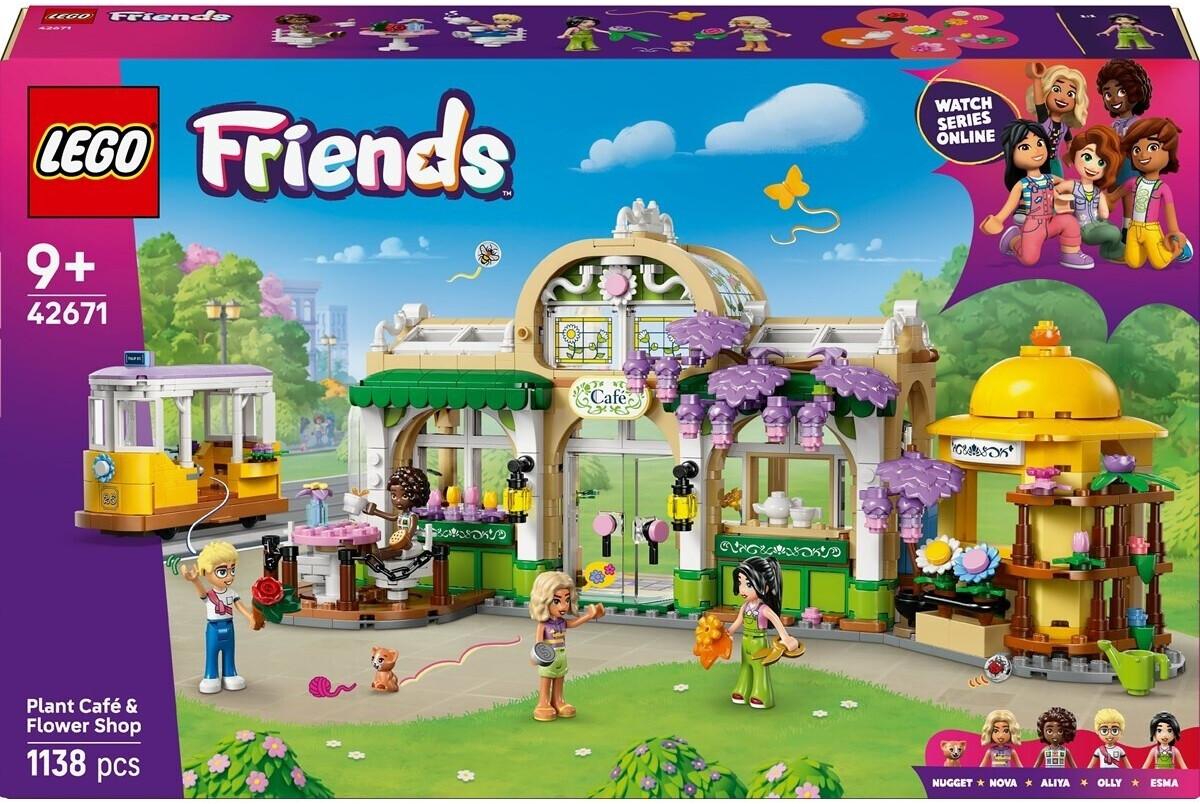 

LEGO конструктор Дом Friends – Кафе растений и цветочный киоск (42671)