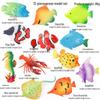 Mini Animal Growth Cycle Toys: Butterfly, Rooster, Ant, Frog, Sea Turtle, Dragonfly