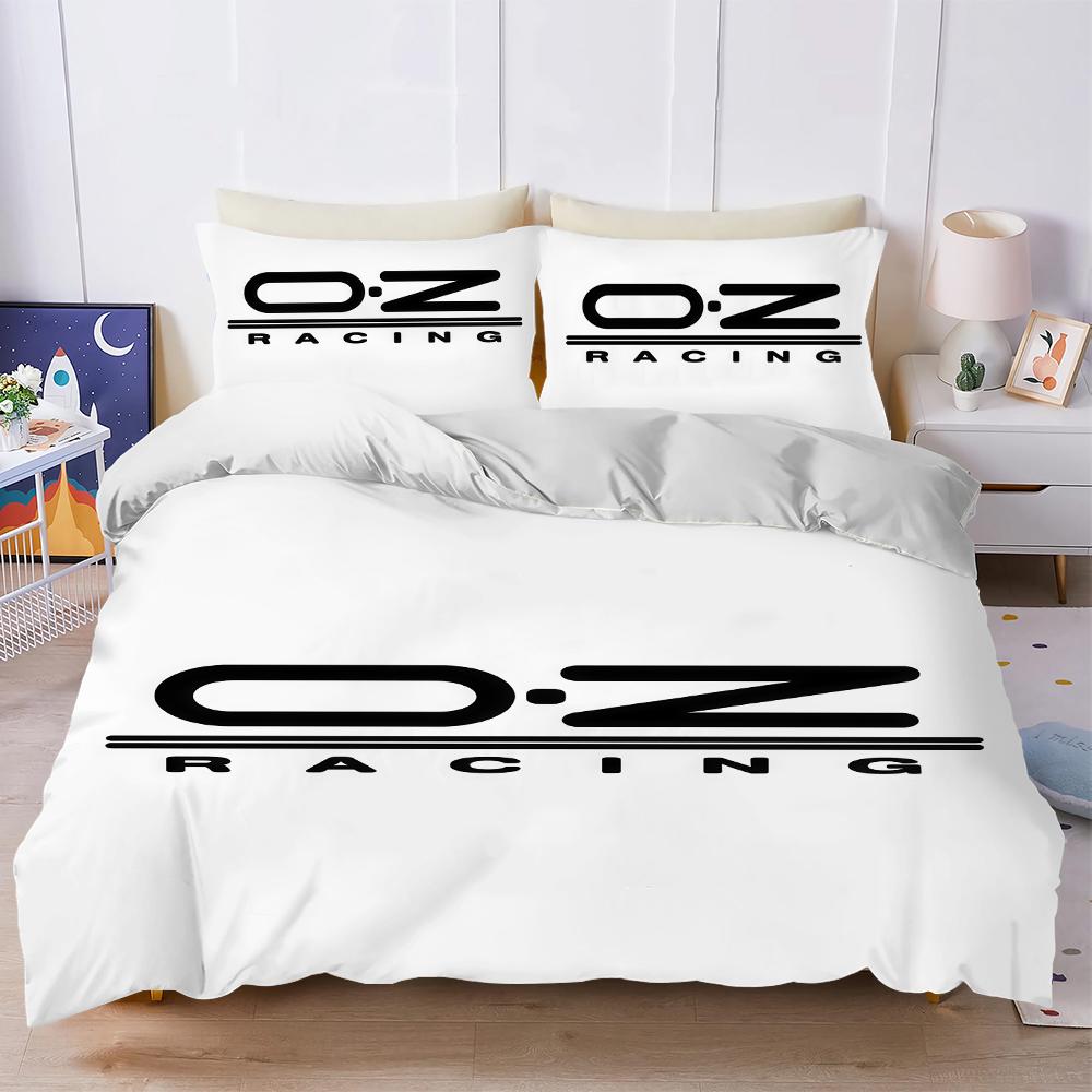 Fashion O-Oz Racing Duvet Cover Set Soft Wash Bed 3 Piece Summer Comfortable Student Dormitory Home Baby Bedding Best Seller