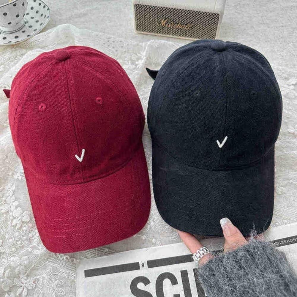 Retro Baseball Hat Wide Brim Duck Tongue Hat New Baseball Cap Outdoor