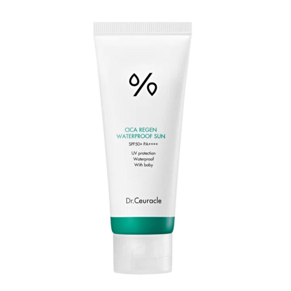 Dr.Ceuracle Cica Regen Waterproof Sun SPF50+ PA++++ Family Size Hydrating 100ml