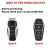 Metal Leather Car Remote Key Cover Case Holder shell Fob For New ATTO 3 2 8 Song Pro Plus Shark Dolphin Seal U 5 Sealion 6 7