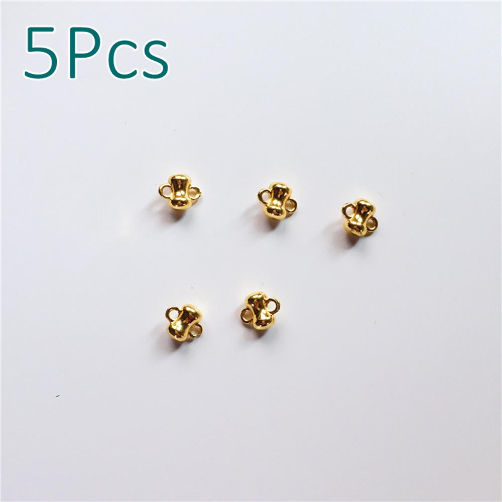 

5Pcs Christmas Metal Small Bell Tree Pendant Decoration Xmas Party Wind Chimes DIY Material Crafts Accessories Jingle Ornament As the picture shows