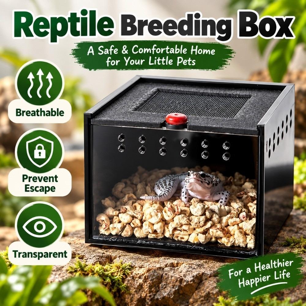 Prevent Escape Spider Pet House Transparent Crawling Pet Container Insect Breeding
