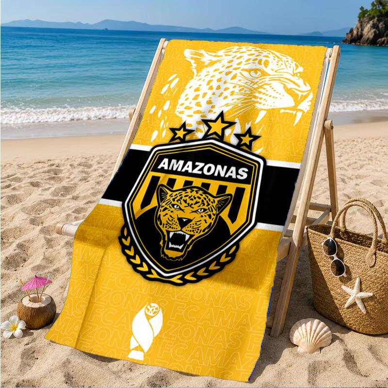 Amazonas Fc Goal Beach Towel, Quick-drying, Easy to Care for, Suitable for Both Fitness and Beach Vacations,Sports Essential