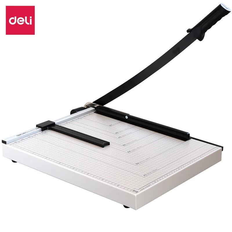 Deli 8012 Manual A3 Steel Paper Cutter
