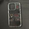 Line Dinner Plate for Apple 16 Mobile Phone Case for IPhone15promax Cartoon 14plus New Model 13 All Inclusive