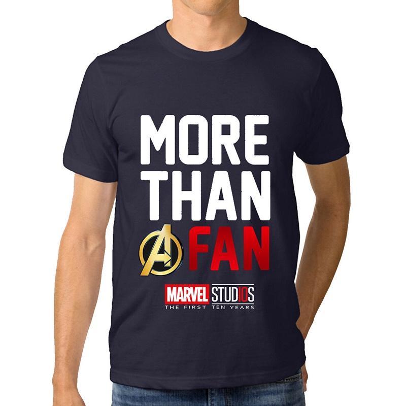 Marvel Studios More Than A Fan 10th Anniversary Avengers T-shirt With Premium Quality