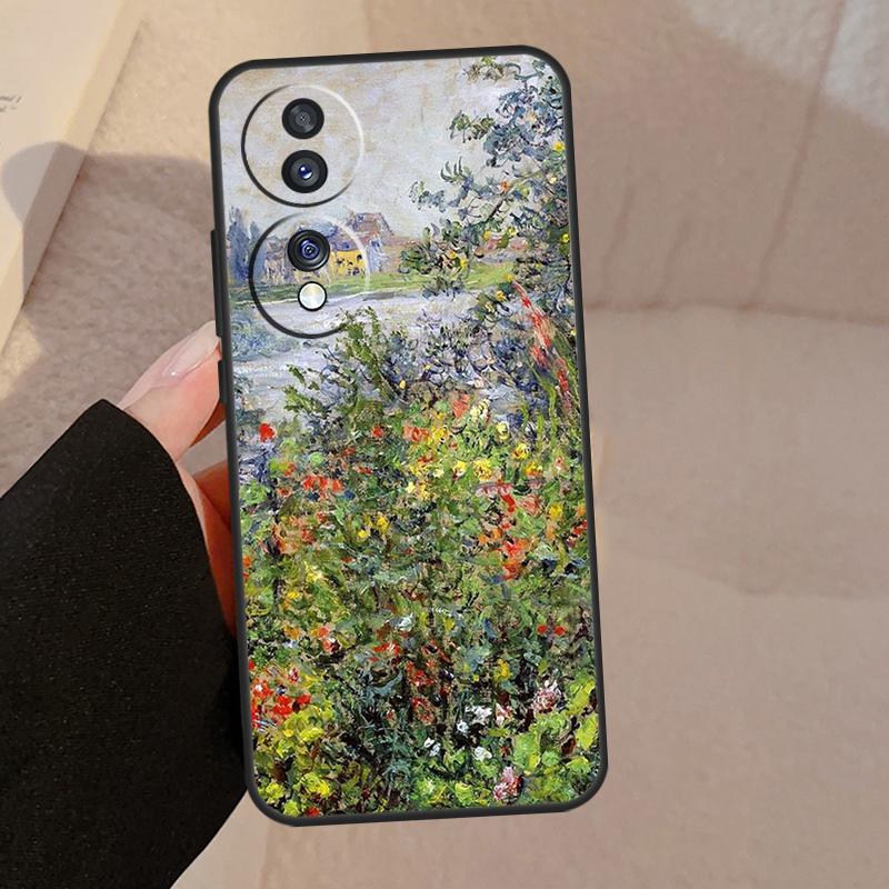Claude Monet Cool Case For Honor Magic 5 Lite Pro 50 70 90 8X 9X X6 X7 X8 X9 Honor X6a X7a X8a X9a X9b Cover
