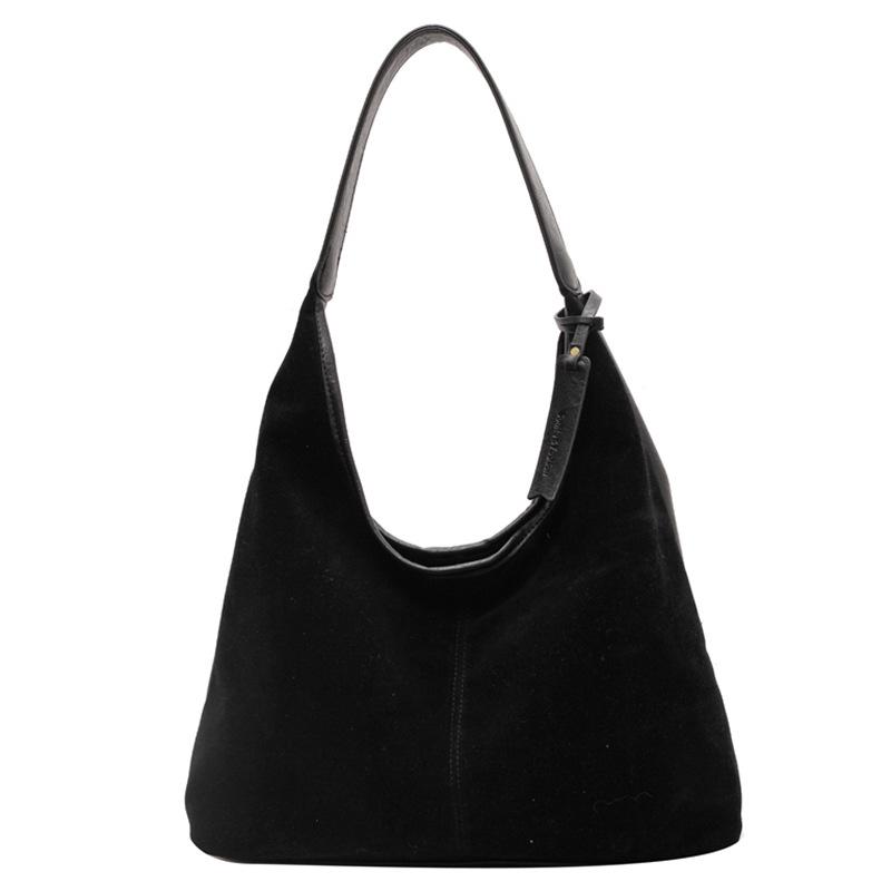 Geantă Tote de Umăr Retro Mată de Mare Capacitate pentru Femei - Moda Toamnă 2023