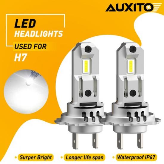 

360° Lighting H7 LED Headlight Bulbs Conversion Kit Hi Lo Beam Bright NEW 1 Pair