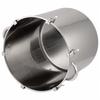 Endo Shoji Commercial-Grade Stockpot, 39cm (with handle), Stainless Steel, Made in Japan, AZV7139