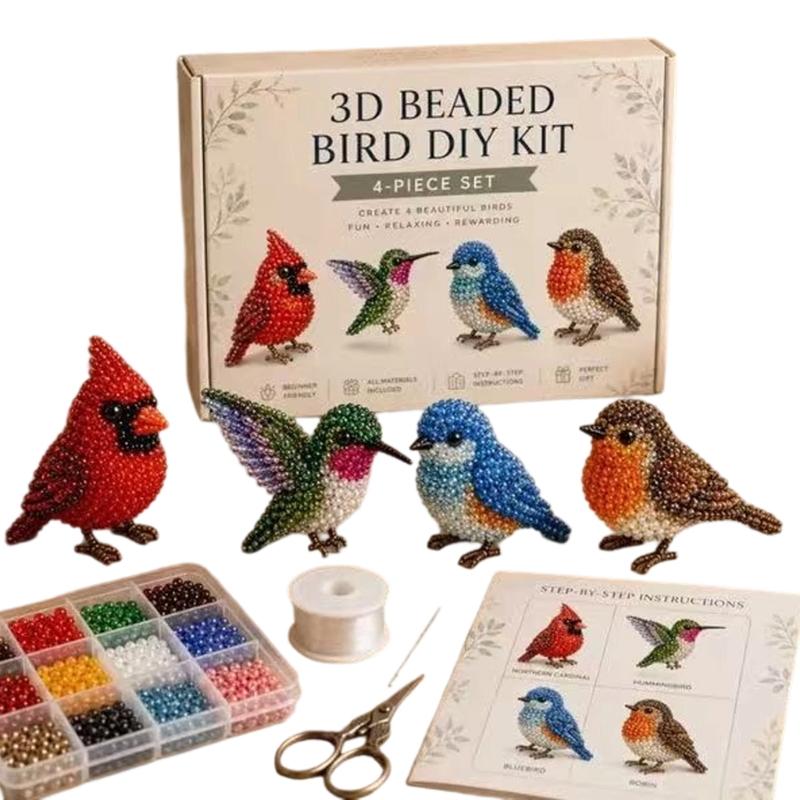3D Beaded Animals Complete Set For Kids Room Decoration Educational Toy For Kids Classroom Activity