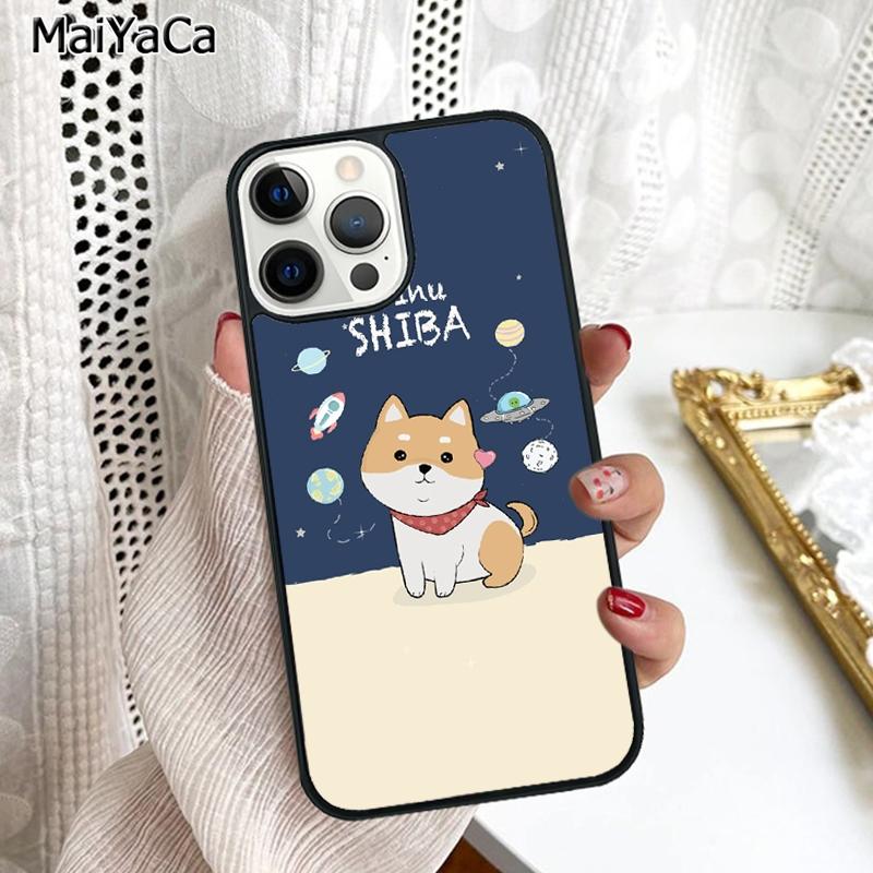 Shiba Inu Cute Cartoon Art Phone Case Cover For iPhone 17 Air 16 15 plus 11 12 13 14 pro max shell coque