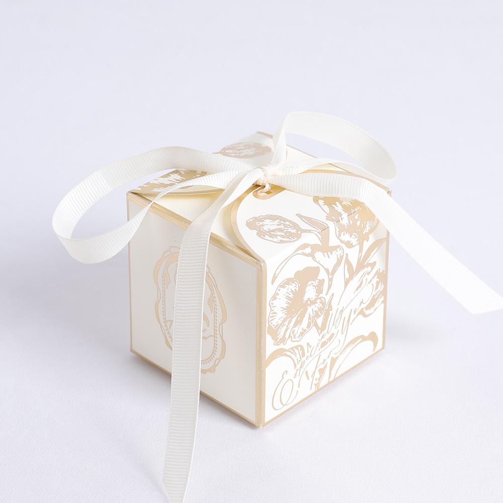 5/10Pcs Paper Candy Bow Gift Box for Wedding Marriage Decoration Bride Party Supplies DIY Table Ornament Accessory