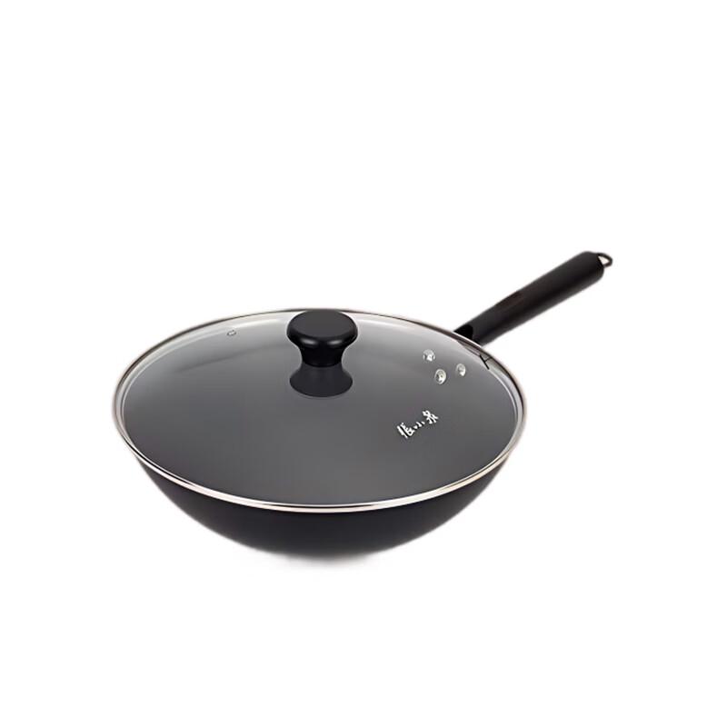 Zhang Xiaoquan 32cm Fine Iron Round-Bottom Wok