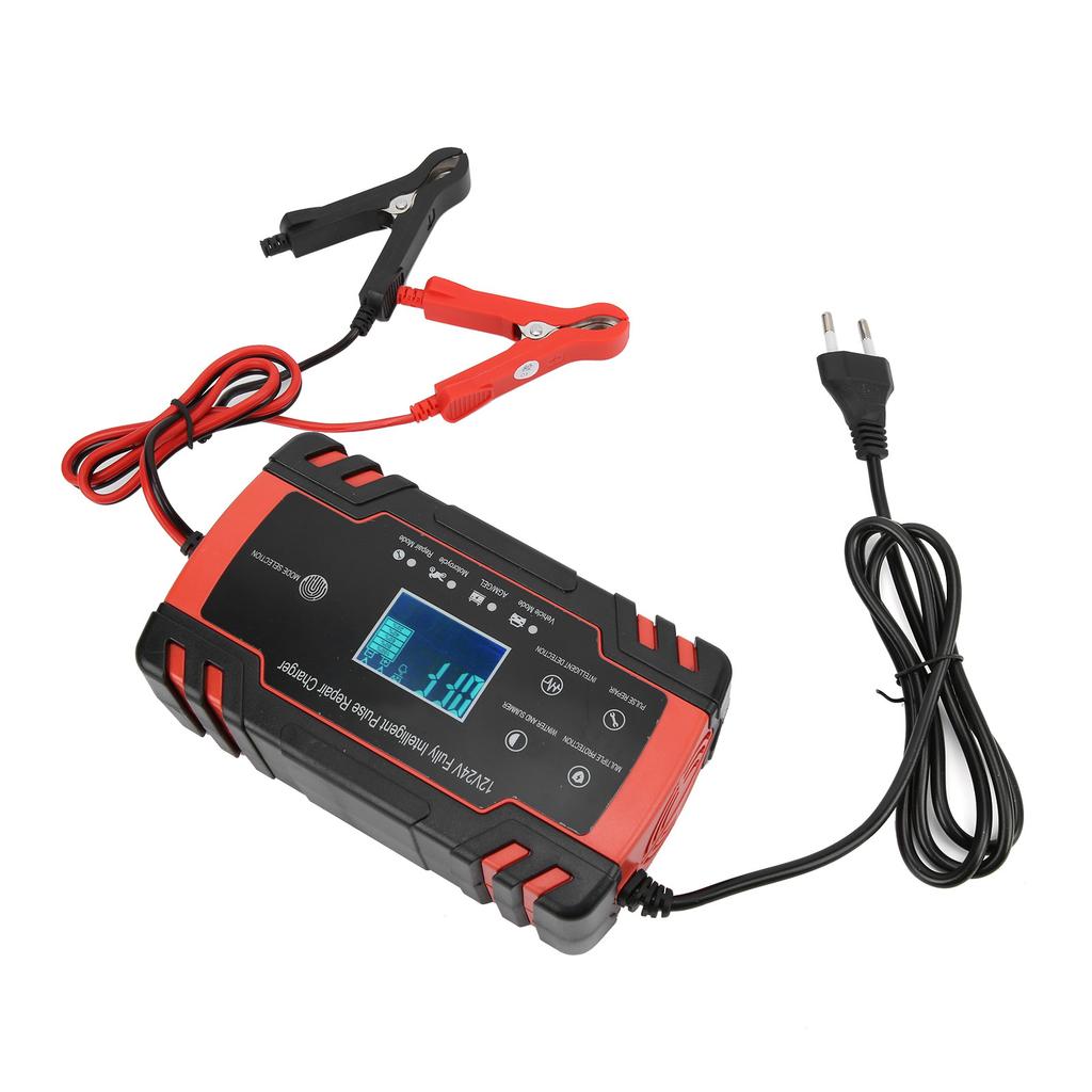 12V24V 2?150Ah Battery Charger Repair Smart Automatic Charging for Car Motorcycle