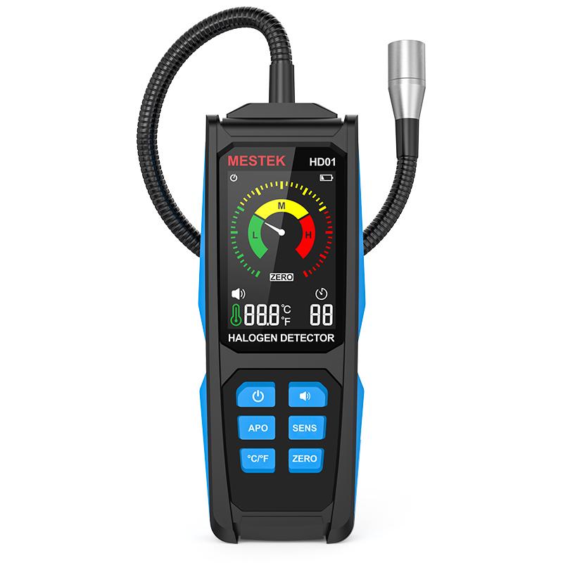 Analizor de Gaz Halogen Freon R22 R32 R134a Agent frigorific Detector de scurgeri aer condiționat R404a R410a R123a 0-1000PPM HVAC HFC/HCFC