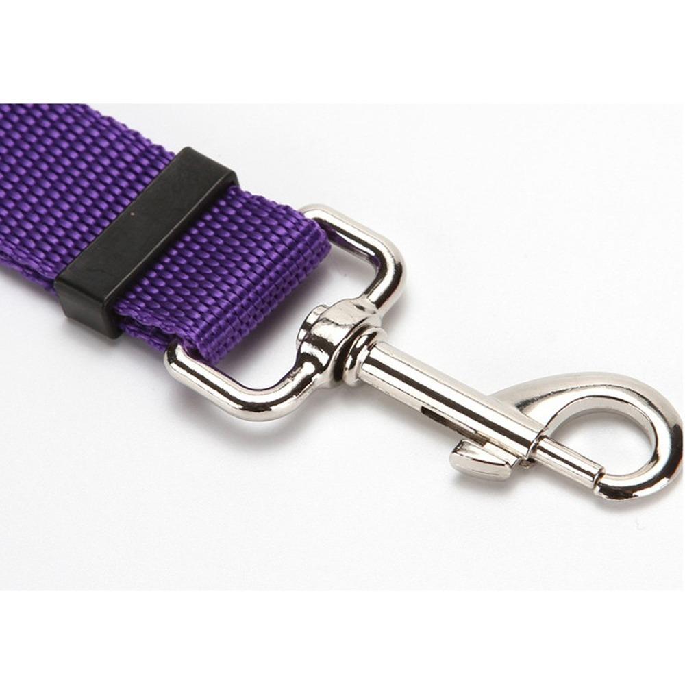 Cinturón de seguridad de coche para mascotas dos en uno, correa de plomo, cinturón de seguridad de asiento trasero, arnés ajustable para collar para perros y gatitos, accesorios para mascotas