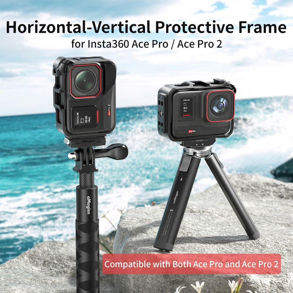Horizontal Vertical Protective Frame for Insta360 Ace Pro 2/Ace Pro/Ace Action Camera Accessories