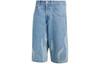 Adidas Originals Denim Shorts Men's Light Blue IS2893