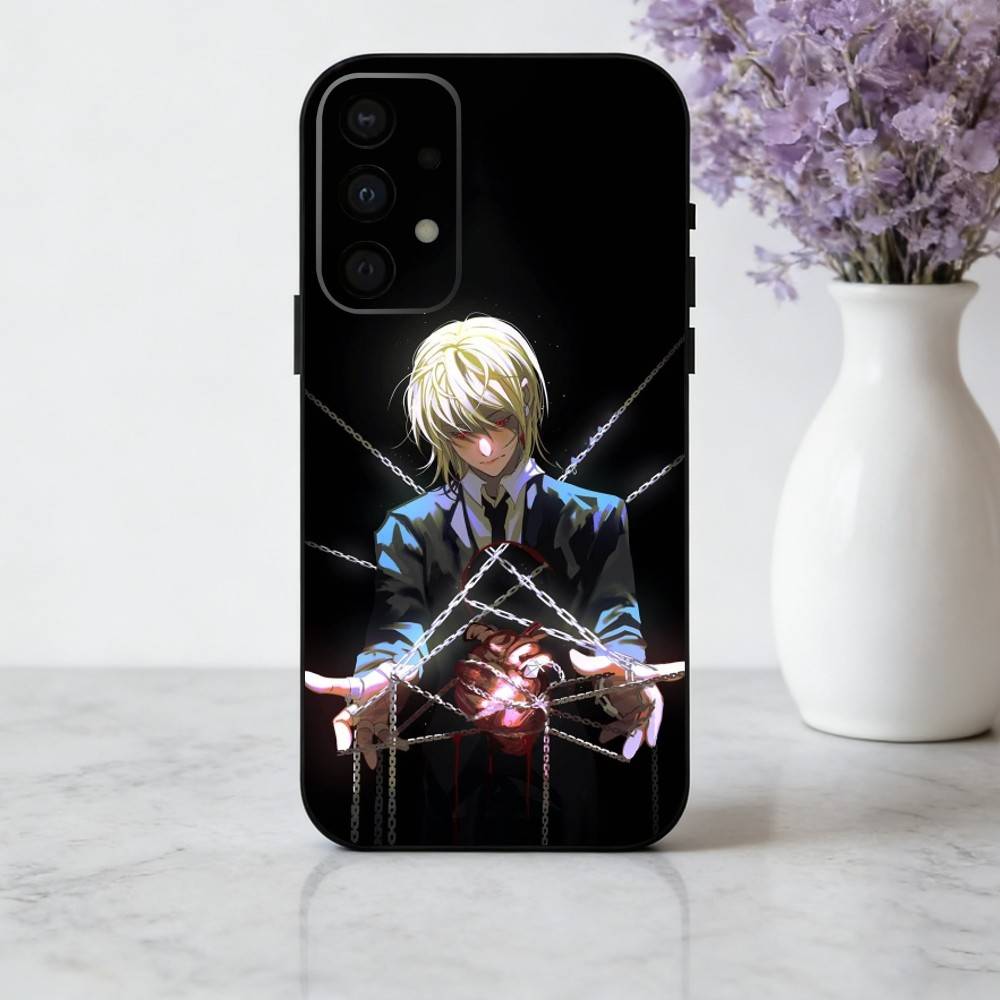 H-Hunter X H-Hunter K-Kurapika Phone Case For Samsung Galaxy A73,A72,A71,A70,A53,A52,A51,Soft Silicone Black Cover