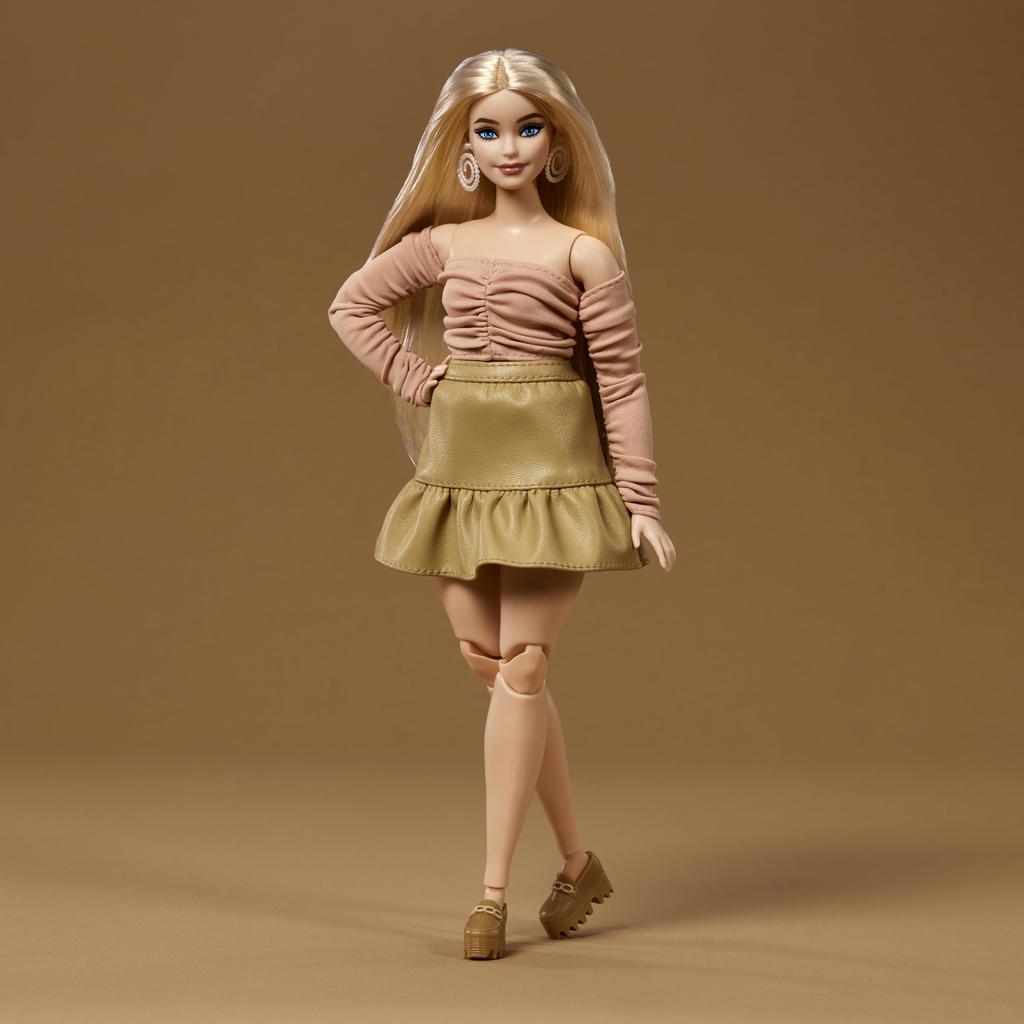 Barbie Basics You Create Kit Neutral Kit Signature Doll Pretend for Ages 6 and JJX37 3, 003, Black, Dress-Up House, Play, Up,