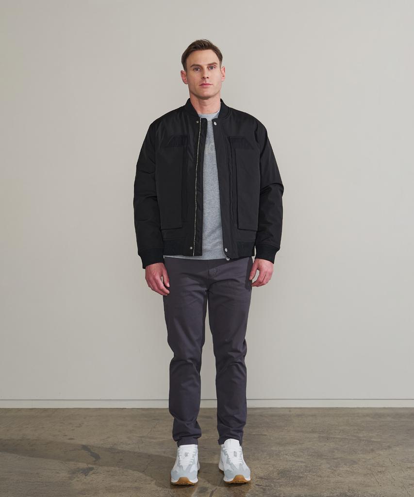 Panicale Black Lightweight Blouson Jumper