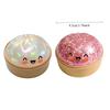 Realistic Giant Dumpling Squeeze Toy With Bamboo Steamer Soft Tpr Dough Ball Decompression Fidget Toy Funny Creative Gift