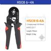 Tubular Terminal Crimping Pliers HSC8-6-4 with 1200-Piece Electrician Kit