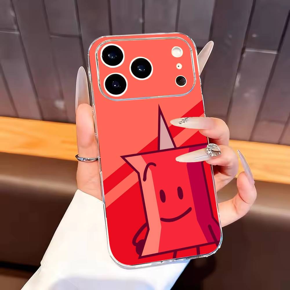 Bfdi B-Battle For Dream Island Phone Case For iPhone17,16,15,14,13,12,11 Plus,Pro Max Soft Transparent Cover