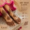 Kaveri Natürliche Henna Mehandi Kegel Für Hand- und Haarkunst Traditionelle Rajasthani Paste Für Brauthochzeitsgebrauch 24er Pack