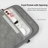 Universal 11-13inch Tablet Case Adjustable Nappa Leather Laptop Sleeve Case with Shoulder Strap Waterproof Laptop Shoulder Bag