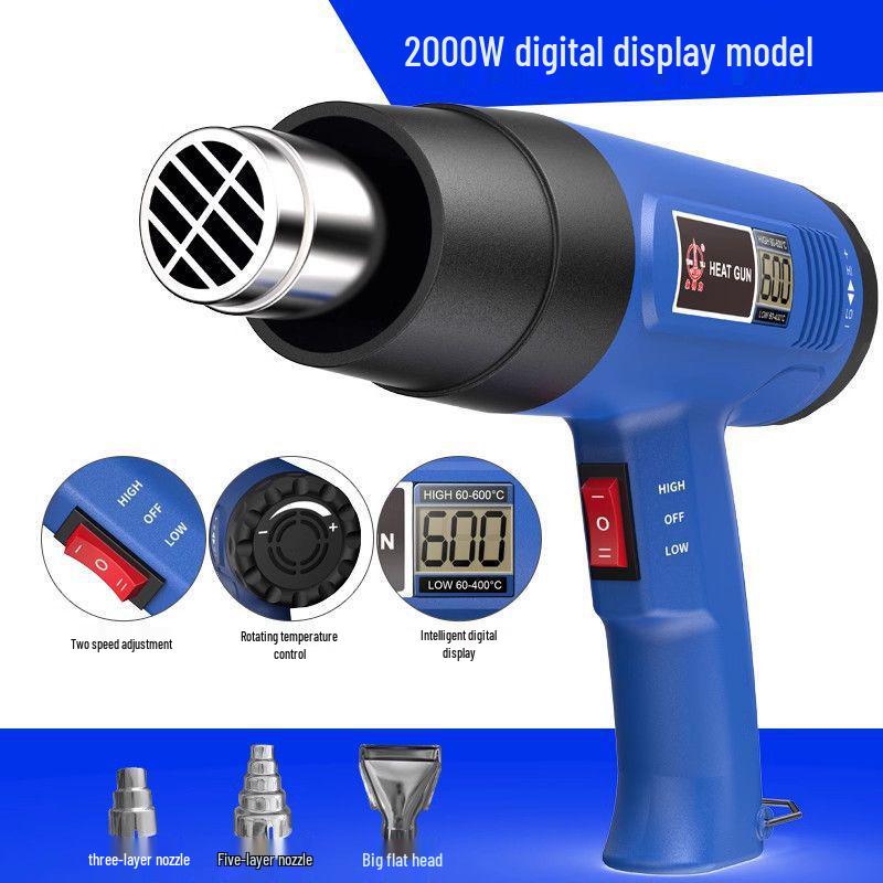Temperature Control Heat Gun for Car Film & Plastic Welding