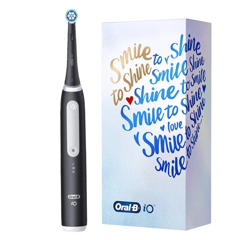 Oral-B iO3 Smart Electric Toothbrush with 4 Brush Heads